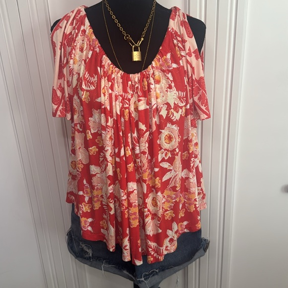 Free People Baja Babe‎ Floral Blouse - Picture 4 of 8